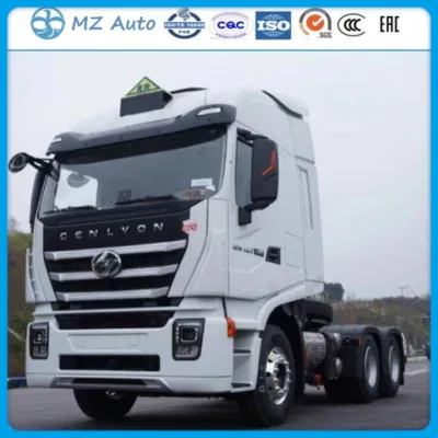 Vendite dirette in fabbrica Trattore capo Hongyan C6e 6X4 430/460HP Euro6 I Veco Trasporto su camion di prodotti chimici pericolosi
